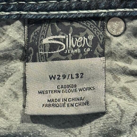 Silver Jeans Suki Bootcut Y2K Retro Western Casual Minimalist Classic Blue 29 - Picture 3 of 7